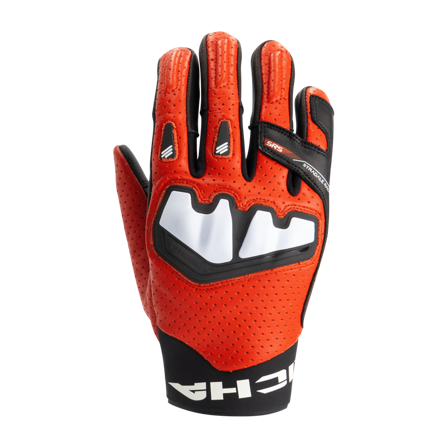 Gants Moto Richa Stradale AP-X Noir/Rouge S