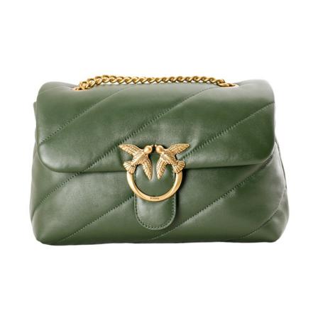 Pinko, Shoulder Bags Zielony, Kobieta, Rozmiar: ONE Size