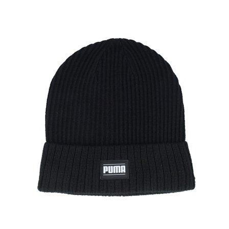 Puma - Schwarz cuff Mütze - Ribbed Classic Beanie Black Cuff @ Hatstore