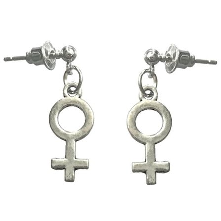 Earrings - Female Symbol - Venus - Pin