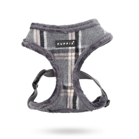 Puppia - KEMP Grey - Fodrad Hundsele xl - Hundsele