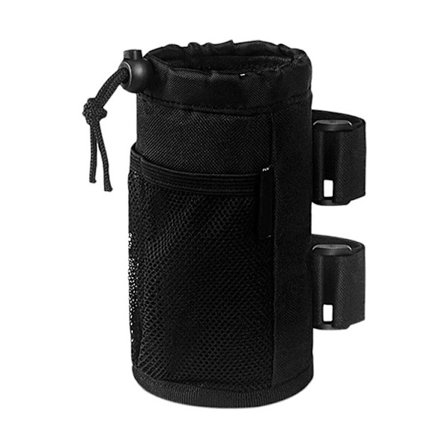 1 svart vannflaskepose, universell sykkelholder med nett