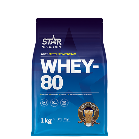 Star Nutrition Whey-80 Vassleprotein 1 kg