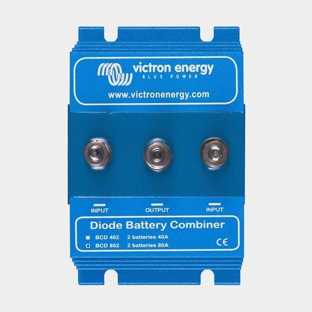 Relais de séparation Victron Diode Battery Combiner, 12 - 24 V, 80 A, avec connexion pour 2 batteries
