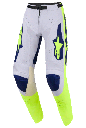 Crossbukser Alpinestars Racer Air Riway Grå/Gul/Blå 38