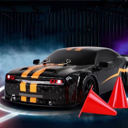 RC Driftbil 2.4G Dodge Style 1 Stykke 1/14 Høj Hastighed 4 Hjul