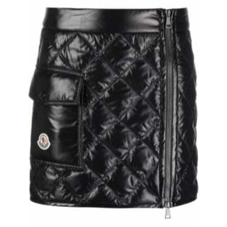 Moncler, Short Skirts Czarny, Kobieta, Rozmiar: M
