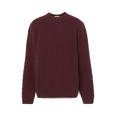 Timberland Phillips Brook lambswool cablecrew sweatshirt (herr)