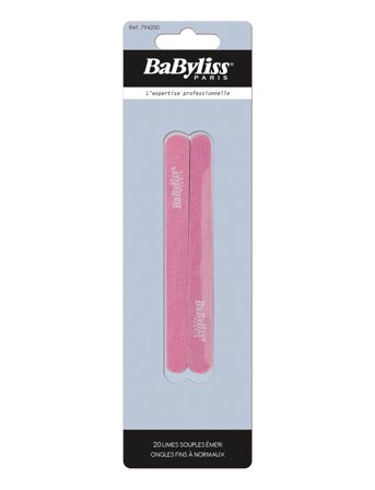 Babyliss Paris 20 Emery Boards Small Size - Pink - ONE SIZE