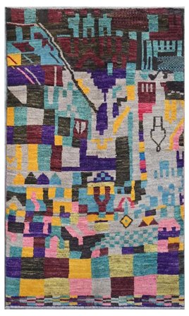 111X191 Tappeto Moroccan Berber - Afghanistan Moderno (Lana, Afghanistan) Carpetvista