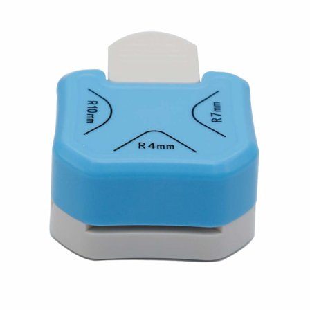 Kulmanpyöristäjä 3 in 1 (R4mm+R7mm+R10mm), kulmanpyöristäjä paperiaskarteluun