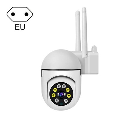 Ny 2MP PTZ Wifi IP Övervakningskamera Utomhus 4x Digital Zoom AI Människodetektering