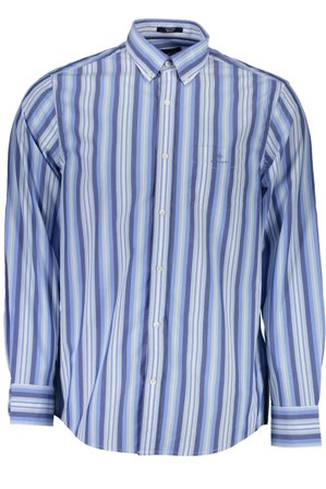 Gant Camicia Maniche Lunghe Uomo Azzurro