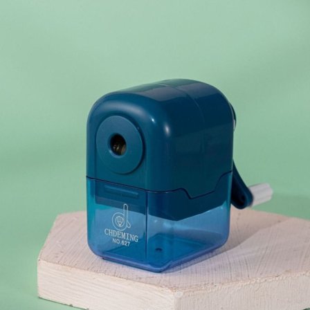 Astronaut blyantspidser går automatisk ind i bly DARK BLUE Mørkeblå