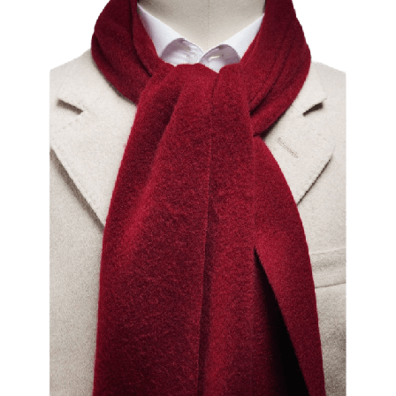 John Henric Kashmirhalsduk Herr Accessoarer Röd