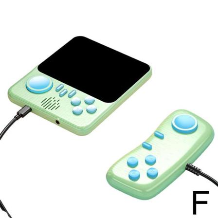 Handhållen Spelenhet Med Inbyggt 666 Retro Game 3,5 Tum Scr