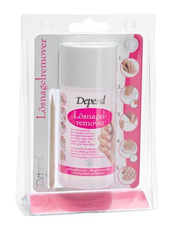Depend Cosmetic Lösnagelremover - Nude - ONE SIZE