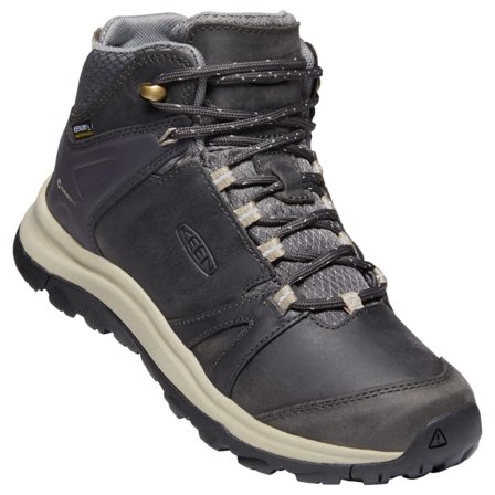 Keen Women's Terrad II Lea Mid Wp Women hiking boots Grey 36