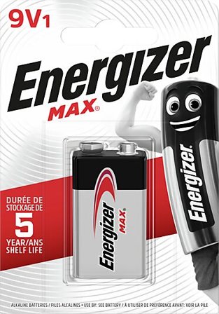 ENERGIZER BATTERI MAX 9V