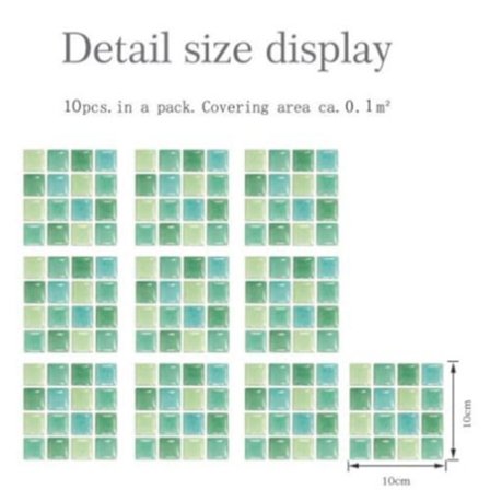 Mosaikkfliser Klistremerker Veggdekor 050 050