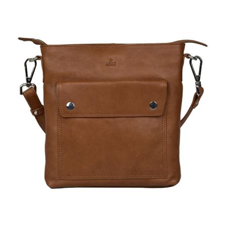 Adax Ravenna cross body Taske Brun, Dame Skuldertasker, Størrelse: ONE Size