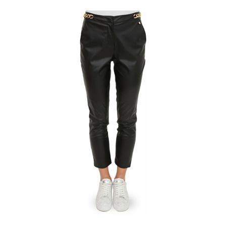 Liu Jo Slim-fit Broek , Zwart , Dames , Maat: M
