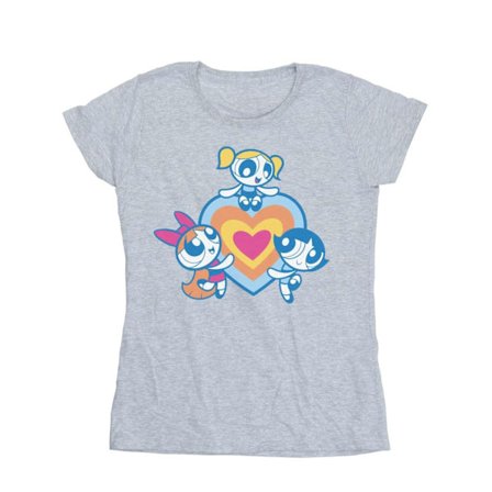 The Powerpuff Girls Dam/Dam T-shirt i bomull S Sports Grey