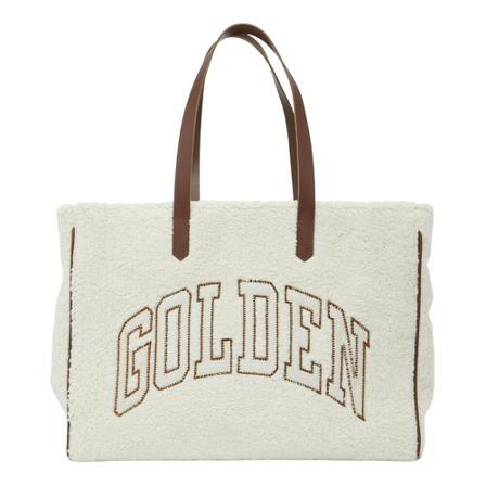 Golden Goose, Bag Shopper Beżowy, Kobieta, Rozmiar: ONE Size