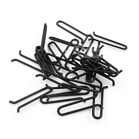 50 st Fisketunna Swivel Fiske Snap Safety Snaps