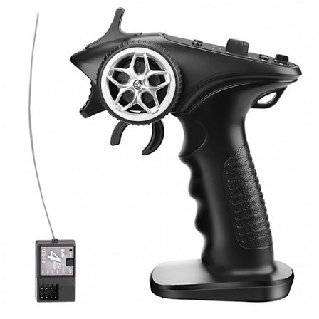 4ch Rc Radiosystem Sender og Mottaker 2.4ghz Fjernkontroll Digital Radio Sender