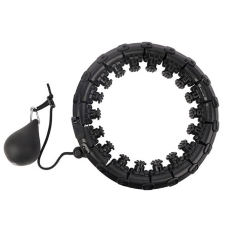 Hula hoop med massageapparat + vikt Trizand 25208