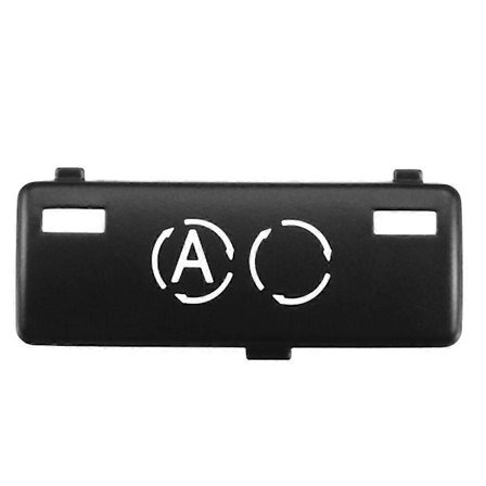 Innvendig A/C klimakontrollpanel Luftresirkulasjonsknapp Bryter Tastaturhetter Erstatning for - 5-serie E3