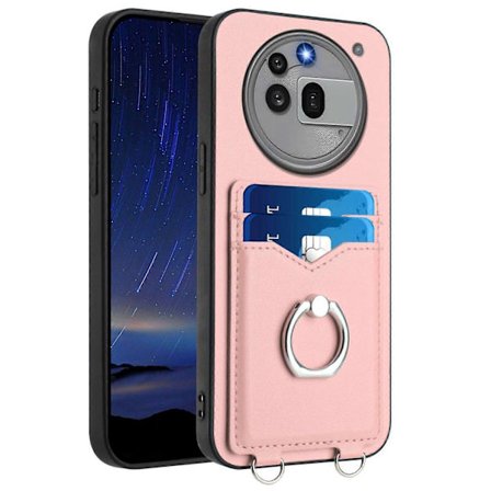 (Ny) R20 Ring Kortholder Telefoncover - Xin Pink_ma