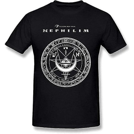 The Fields of Nephilim Grafisk T-shirt Tryckt T-shirt Unisex Storlekar S-3XL Herr T-shirt T2810