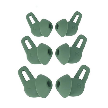 6 st. Öronkuddar för Huawei Freelace Pro Hörlurar Silikonöverdrag Kappor Öronproppar