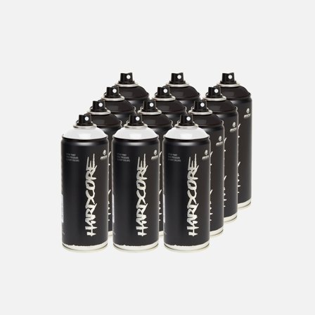 Montana Hardcore 400 ml Black & White 12 Pack