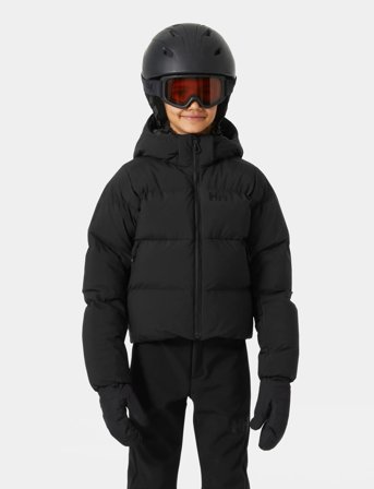 Helly Hansen Jr Girl Nora Puffy Jacket - Black - 164