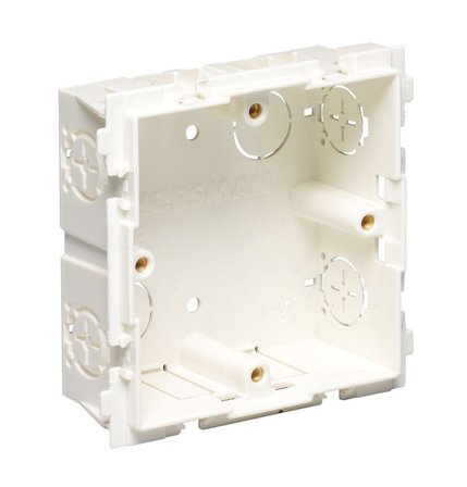 Schneider Electric 5961005 Monteringsboks 30 mm Dobbelt, 10-pakning, Installasjonsmaterial