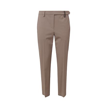Brunello Cucinelli, Trousers Brązowy, Kobieta, Rozmiar: XS