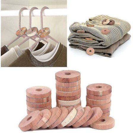 30 st aromatiska cederträblock för klädförvaring, 100 % naturlig ceder