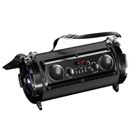 Bluetooth-högtalare - TD - 1500mah - Autonomi 10 timmar - Räckvidd 10 meter - Svart