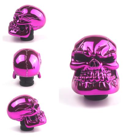 Universaali vaihteenvalitsimen nuppi, Skeleton Skull Head Car Modified Gear Shift Kno