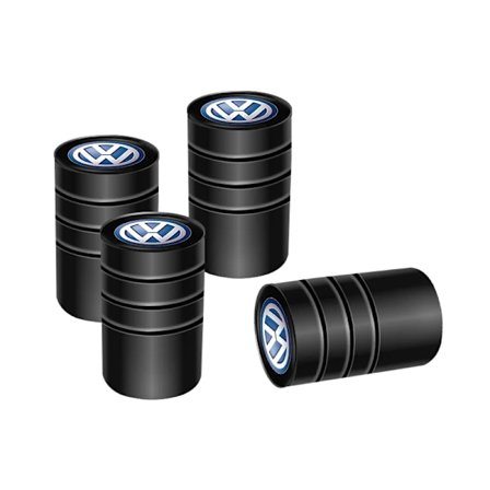 Bil Dekk Hjulventilhetter Deksel/Bil Nøkkelring Nøkkelkjede For VW Golf Tiguan Jetta Transporter Passat T5 Polo Touran GTI Caddy
