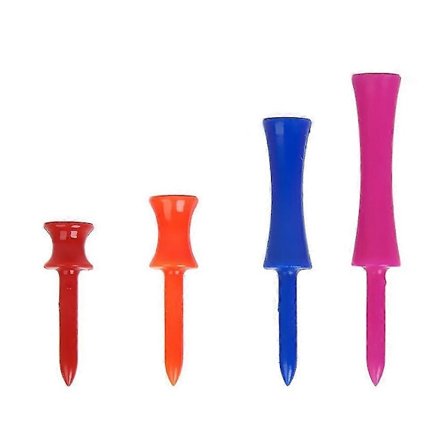 40 st Interiörtillbehör Tees Plast Step Tees Tees 3 1/4 Okrossbara Plast Tees Castle Tees