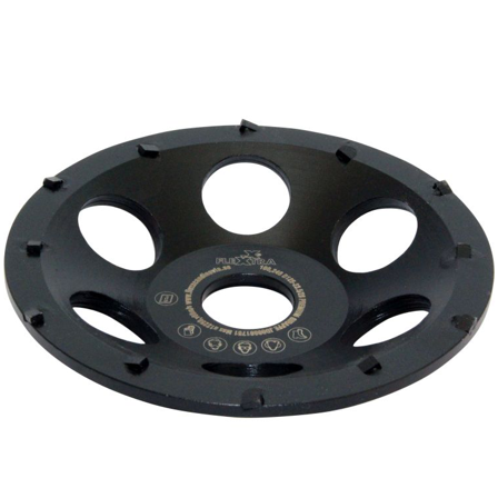 Flexxtra 100245 Slipeskål 125 mm, Ø 23,5 mm PCDX4/12, Maskintilbehør & forbruk
