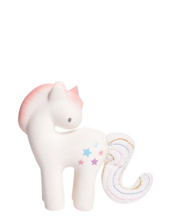 Natural Rubber Candy Unicorn Toys Baby Toys Teething Toys Multi/mönstrad Tikiri