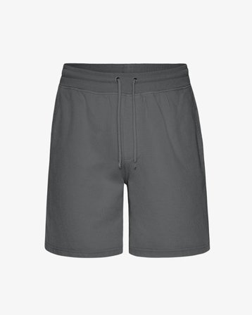 Classic Organic Sweatshorts - Lava Grey - Male - S - Sustainable material - Ethical production