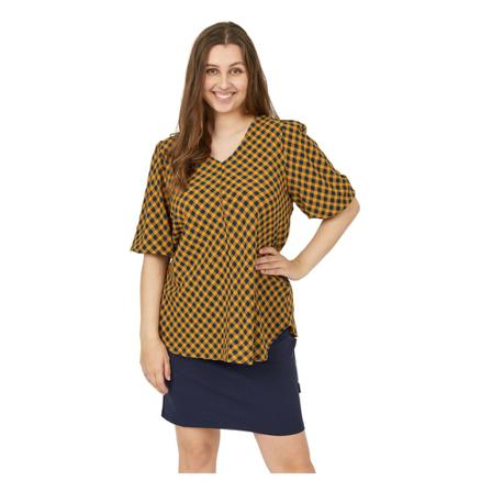 Pont Neuf Bluse Brun, Dame