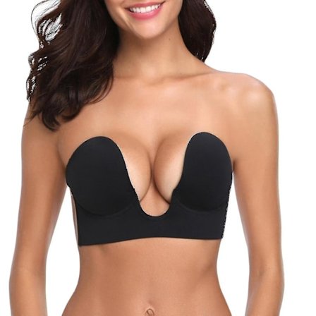 Kvinnor Sticky BH Axelbandslös Rygg BH Självhäftande BH Osynlig Push Up BH Hög kvalitet