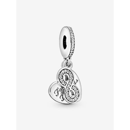 - Forever Friends Hjärta Berlock - Sterling silver